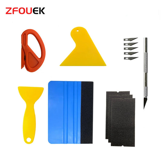 Car Vinyl Wrap Tool Kit - Professional Squeegee Set